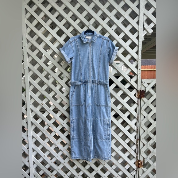 Free people On The Run Cropped Coverall - Picture 4 of 6